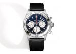 Breitling B01 Automatic Mechanical Movement Steel Sapphire Glass Dark Blue Watch